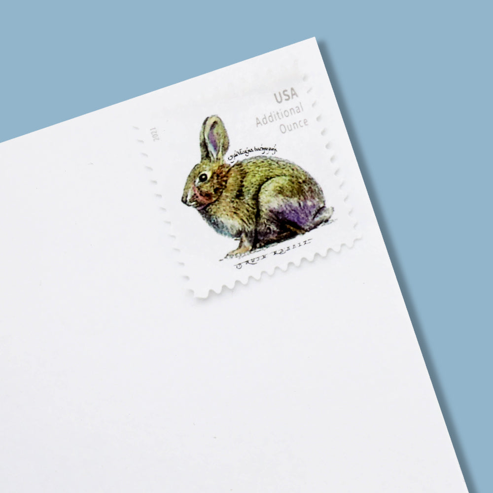 2021 20c Brush Rabbit (sheet stamp)
